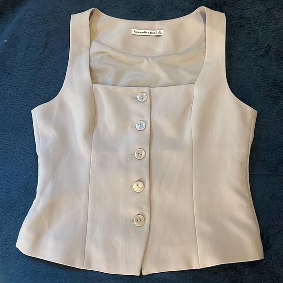 Abercrombie & Fitch Tops - ABERCROMBIE Mara Tailored Vest
